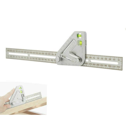 ELECTROPRIME Multifunctional Woodworking Triangle Ruler Measuring Tool