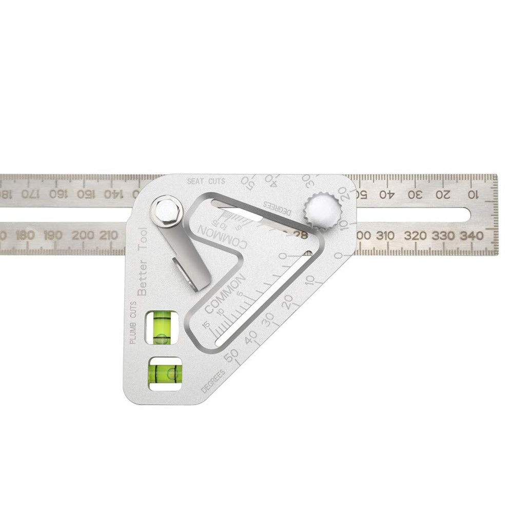 ELECTROPRIME Multifunctional Woodworking Triangle Ruler Measuring Tool