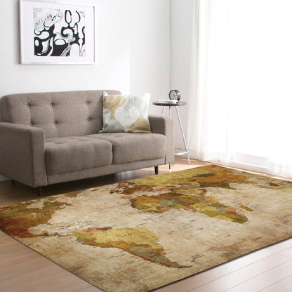 ELECTROPRIME World Map Carpets Rug Bedroom Kids Baby Play Crawling Mat Memory Foam Area Rugs Carpet, Size:40x120cm(Color Block)