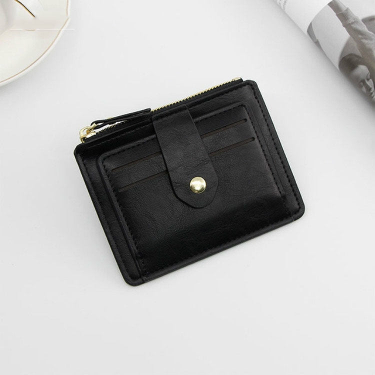 ELECTROPRIME Personalized Creative Multi-function Card Package Card Holder Multi-card Advertising Gift Premium Bank Certificate Card Package(Black)