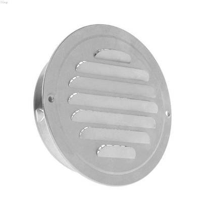 ELECTROPRIME 00mm External Wall Stainless Steel Flat Head Rain and Insect Proof Bird Hood