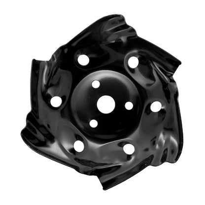 ELECTROPRIME Alloy Dragon Claw Plate Hit Grass Pine Soil Mower Accessories(Black)