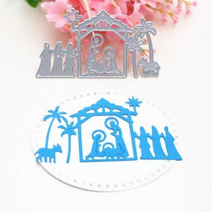ELECTROPRIME House Cutting Knife Die Cutting Book Album Greeting Card Metal Embossing Mold
