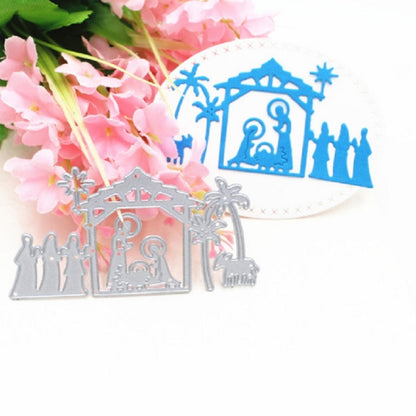 ELECTROPRIME House Cutting Knife Die Cutting Book Album Greeting Card Metal Embossing Mold