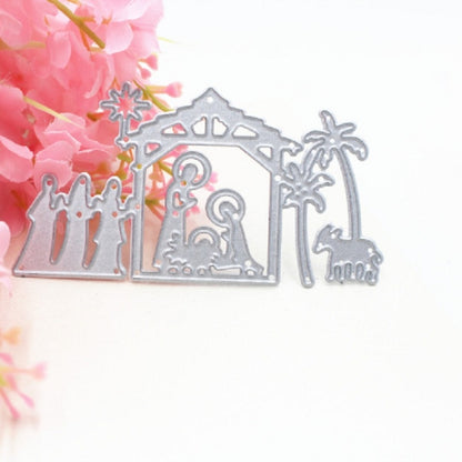 ELECTROPRIME House Cutting Knife Die Cutting Book Album Greeting Card Metal Embossing Mold