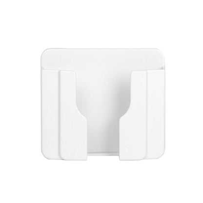 ELECTROPRIME Wall  Mobile Phone Holder Stand Socket Charger Storage Box(White)