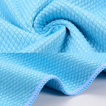 ELECTROPRIME 3 PCS Kitchen Glass Window Soft Fiber Clean Towel,30 x 40 cm Colour:Color
