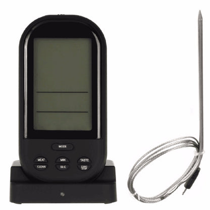 ELECTROPRIME Wireless Digital LCD Display BBQ Thermometer Kitchen Digital Probe Thermometer Barbecue Temperature Tool