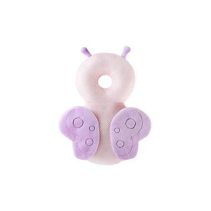 ELECTROPRIME Infant Baby Learning to Walk Sitting Fall Protection Head Cotton Core Pillow Protector Safety Care, Size:Conventional(Butterfly Mesh)