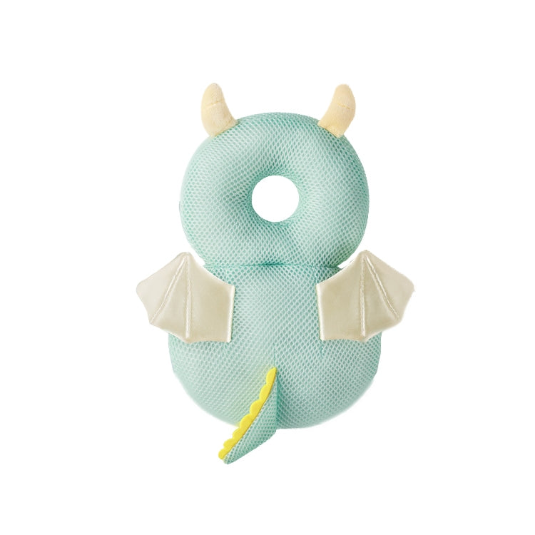 ELECTROPRIME Infant Baby Learning to Walk Sitting Fall Protection Head Cotton Core Pillow Protector Safety Care, Size:Conventional(Dragon Mesh)