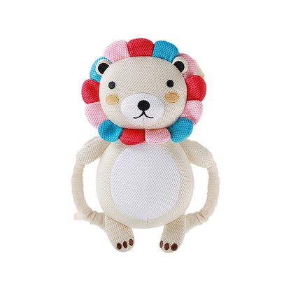 ELECTROPRIME Infant Baby Learning to Walk Sitting Fall Protection Head Cotton Core Pillow Protector Safety Care, Size:Conventional(Lion  Mesh)