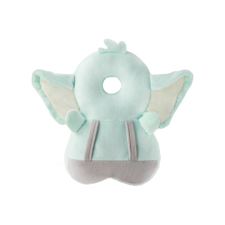 ELECTROPRIME Infant Baby Learning to Walk Sitting Fall Protection Head Cotton Core Pillow Protector Safety Care, Size:Conventional(Elephant Half Net and Half fleece)