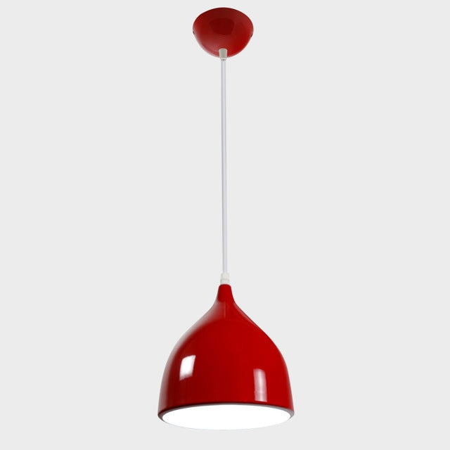 ELECTROPRIME Creative Personality Internet Cafe Hotel Bar Hotel Restaurant Chandelier, Power Source:without Light Source(17cm Red)