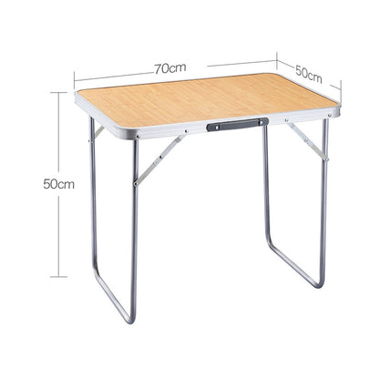 ELECTROPRIME Outdoor Folding Table Home Simple Table Portable Table, Size:70x60x50cm