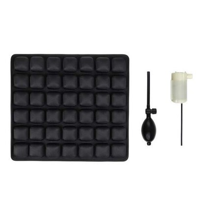 ELECTROPRIME Air Cushion 3D Airbag Breathable Office Beautiful Buttocks Cushion Decompression Massage Cushion(Water Dual-Use Black Cushion)