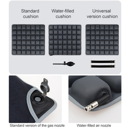 ELECTROPRIME Air Cushion 3D Airbag Breathable Office Beautiful Buttocks Cushion Decompression Massage Cushion(Water Dual-Use Black Cushion)