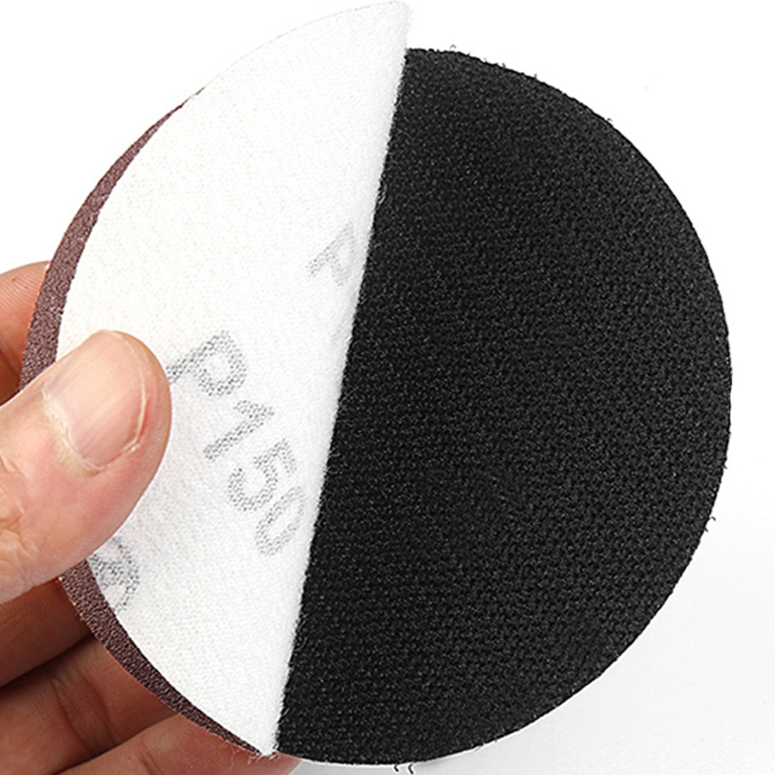 ELECTROPRIME 5 PCS Polishing Disc Self-adhesive Sponge Disc Pneumatic Sandpaper Suction Cup, Size:100mm M14