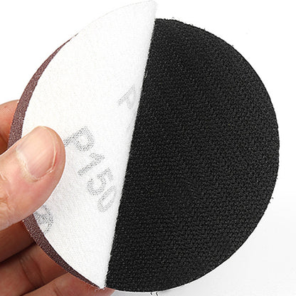 ELECTROPRIME 5 PCS Polishing Disc Self-adhesive Sponge Disc Pneumatic Sandpaper Suction Cup, Size:180mm M14