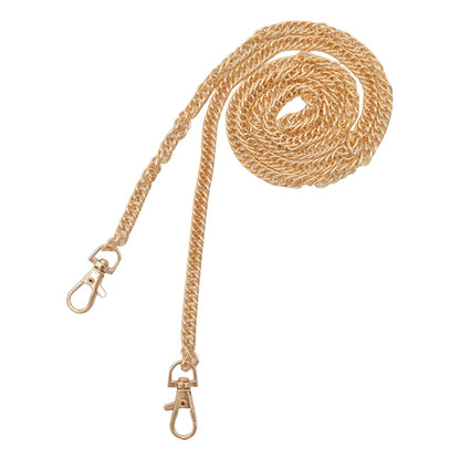 ELECTROPRIME 10 PCS Metal Chain Shoulder Bags Handbag Buckle Handle DIY Double Woven Iron Chain Belt 40cm(Light Gold)