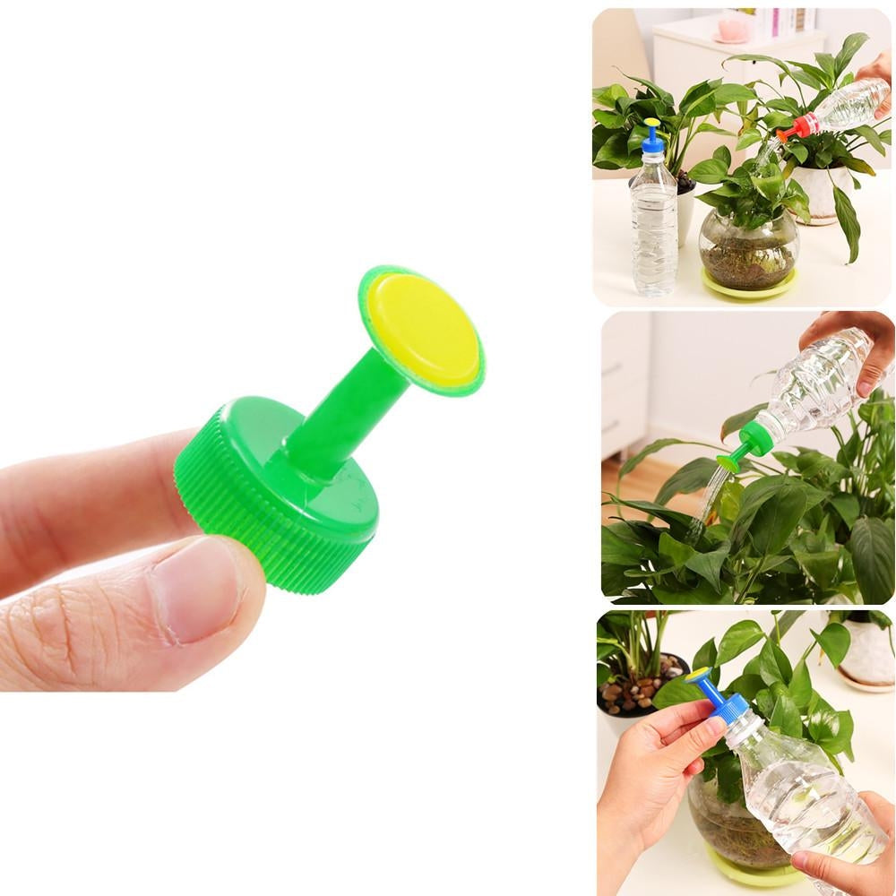 ELECTROPRIME 2 PCS Plastic Home Pot Watering Bottle Nozzle for 3cm Water Bottle Sprinkler Nozzle Watering Tools(Random Color Delivery)