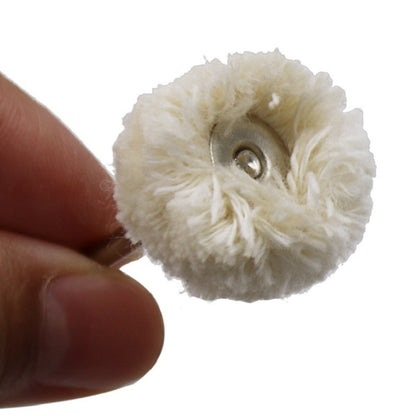 ELECTROPRIME 10 PCS/Set Wool Polishing Head Wool Polishing Wheel Electric Grinder Accessories