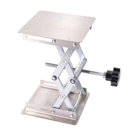 ELECTROPRIME 100x100mm Laboratory Manual Stainless Steel Lifting Platform Small Lifting Platform