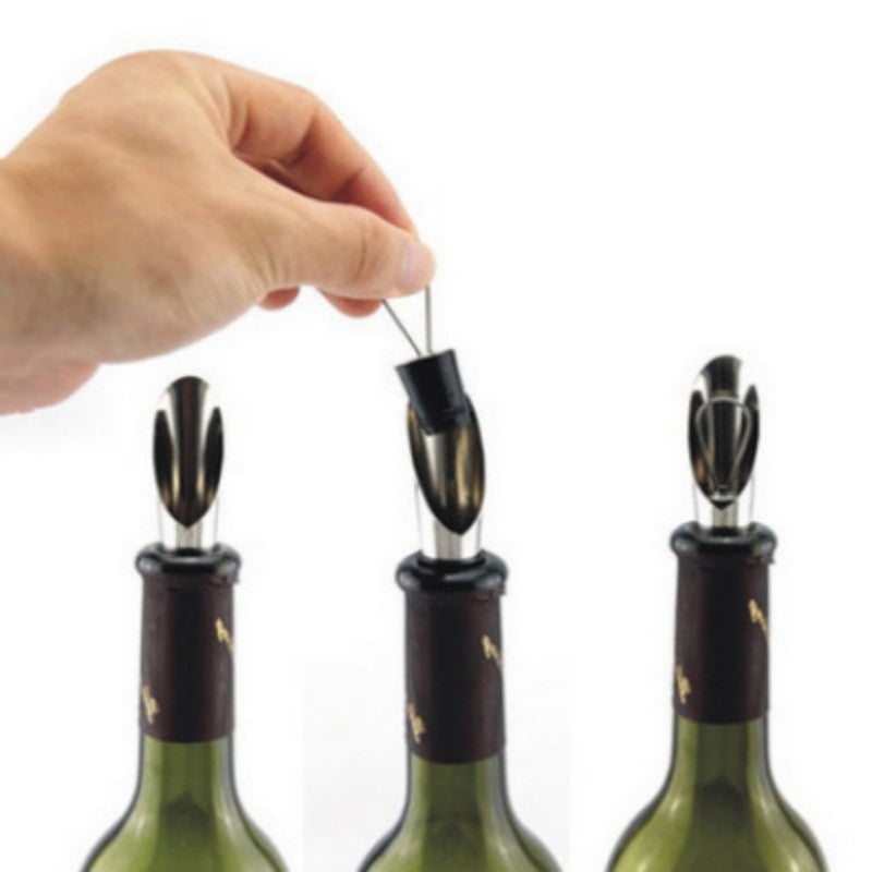 ELECTROPRIME One Pair Stainless Steel Pourers(One Size)