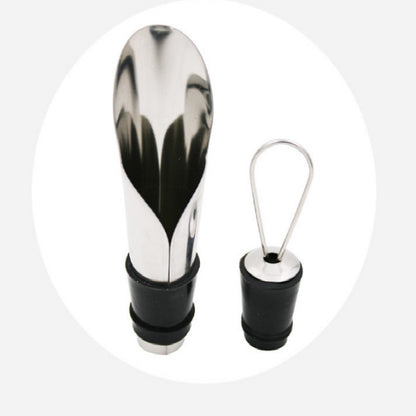 ELECTROPRIME One Pair Stainless Steel Pourers(One Size)