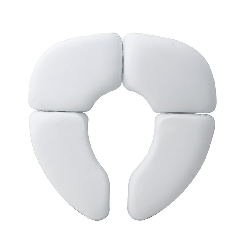 ELECTROPRIME Soft Skin-Friendly Children Folding Potty Seat Cover Baby Travel Folding Padded Toilet Seat Toilet Training
