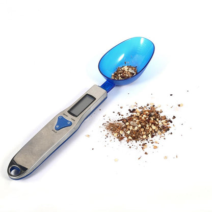 ELECTROPRIME Digital Spoon Scale LCD Display Bulk Food Digital Measuring Tool Scale Range: 500/0.1g, Scoops Amout:3 PCS