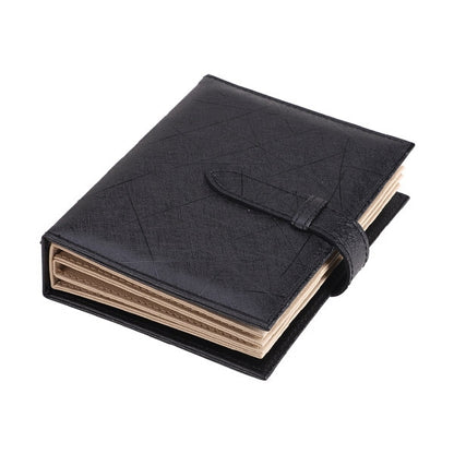 ELECTROPRIME Portable PU Leather Storage Box Necklace Jewelry Display Box Organizer(Black)