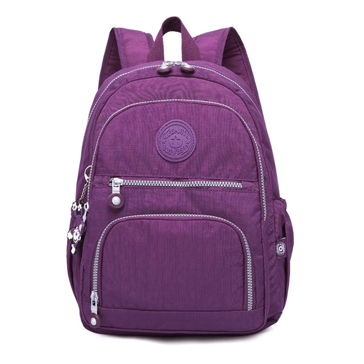 ELECTROPRIME Backpacks School Backpack for Teenage Girls Female Laptop Bagpack Travel Bag, Size:27X13X37cm(T1368 Purple)