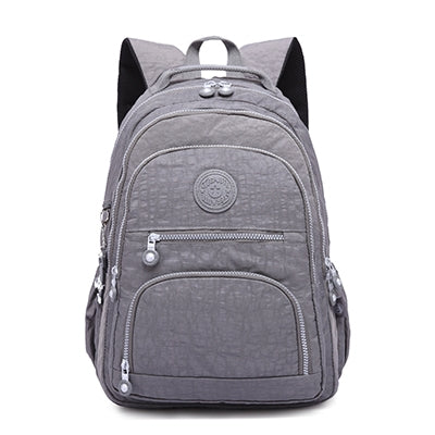 ELECTROPRIME Backpacks School Backpack for Teenage Girls Female Laptop Bagpack Travel Bag, Size:31X14X42cm(T0989 Gray)
