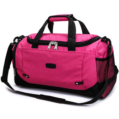 ELECTROPRIME Mens / Ladies Large Capacity Travel Bags Portable Multifunctional Handbag(Gray)