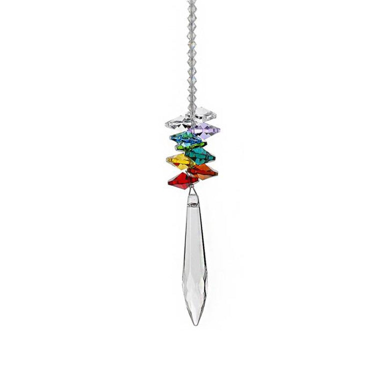 ELECTROPRIME Crystal Pendant DIY Pendant Home Decoration Wedding Decoration Bead Curtain Car Decoration(Multi-faced Bead Pendant)