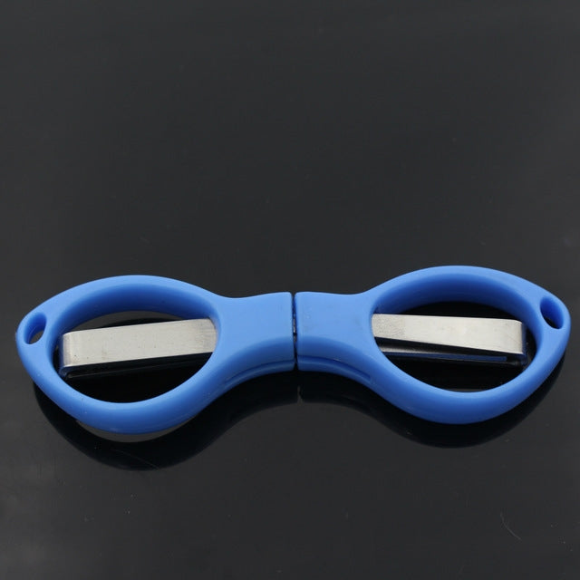 ELECTROPRIME Stainless Steel Foldable Mini Scissors Tool(Random Color Delivery)