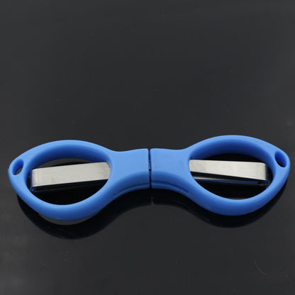 ELECTROPRIME Stainless Steel Foldable Mini Scissors Tool(Random Color Delivery)