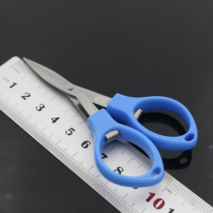 ELECTROPRIME Stainless Steel Foldable Mini Scissors Tool(Random Color Delivery)