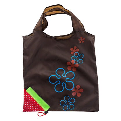 ELECTROPRIME Creative Strawberry Shopping Reusable Folding Reusable Grocery Shopping Bag(Brown)