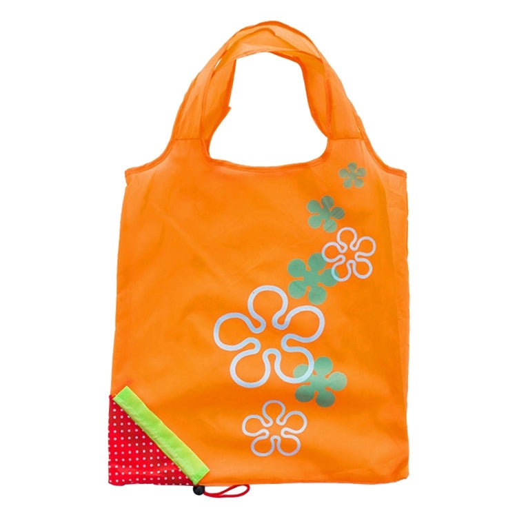 ELECTROPRIME Creative Strawberry Shopping Reusable Folding Reusable Grocery Shopping Bag(Orange)