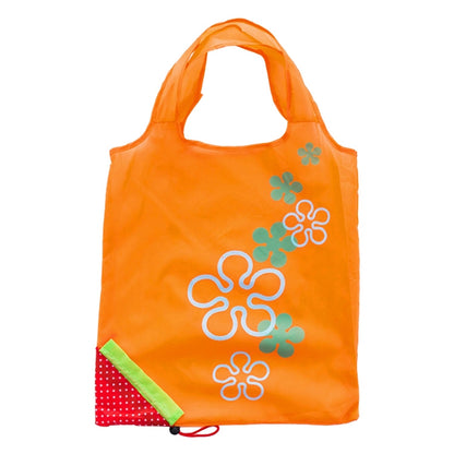 ELECTROPRIME Creative Strawberry Shopping Reusable Folding Reusable Grocery Shopping Bag(Orange)