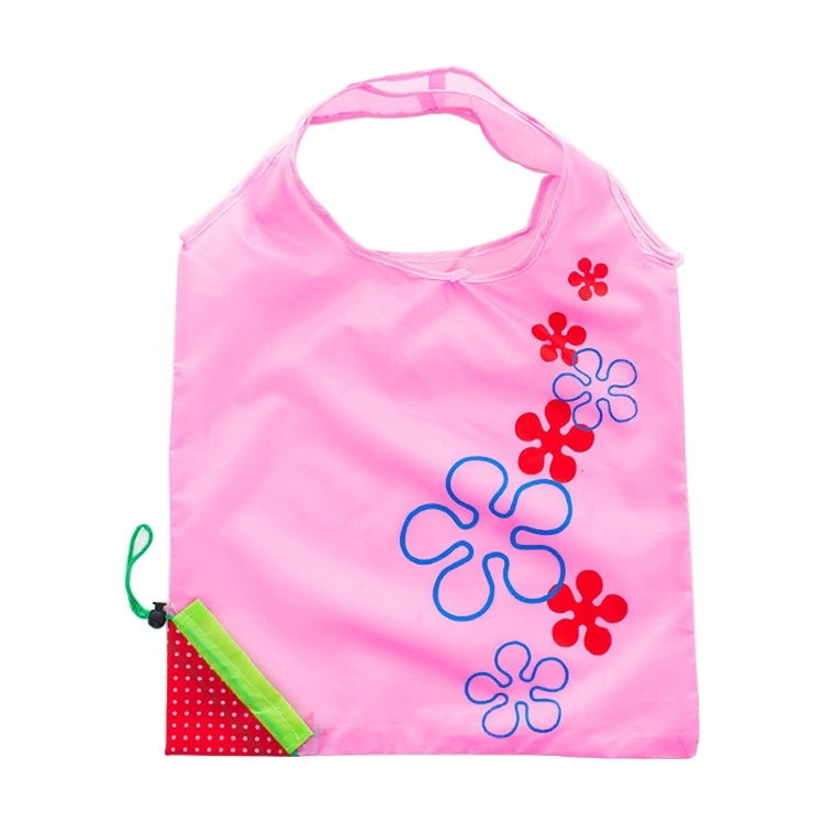 ELECTROPRIME Creative Strawberry Shopping Reusable Folding Reusable Grocery Shopping Bag(Pink)