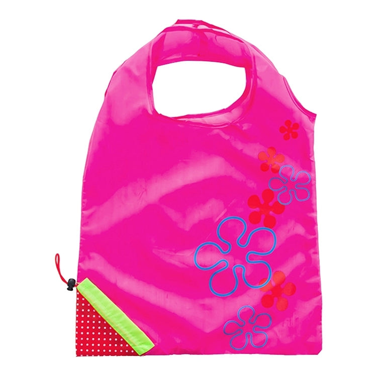ELECTROPRIME Creative Strawberry Shopping Reusable Folding Reusable Grocery Shopping Bag(Rose Red)
