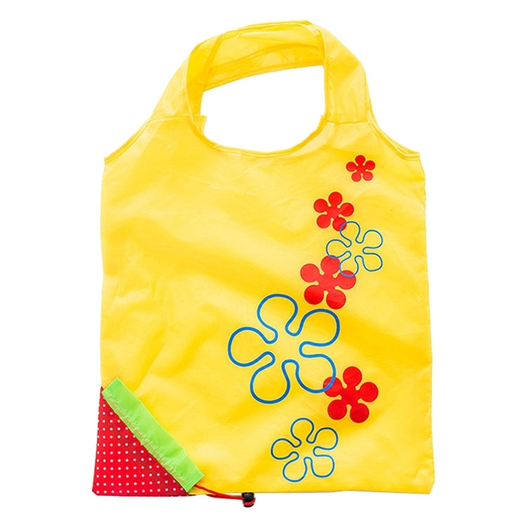 ELECTROPRIME Creative Strawberry Shopping Reusable Folding Reusable Grocery Shopping Bag(Yellow)