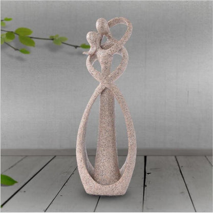 ELECTROPRIME Sandstone Cameo Statue Home Decoration