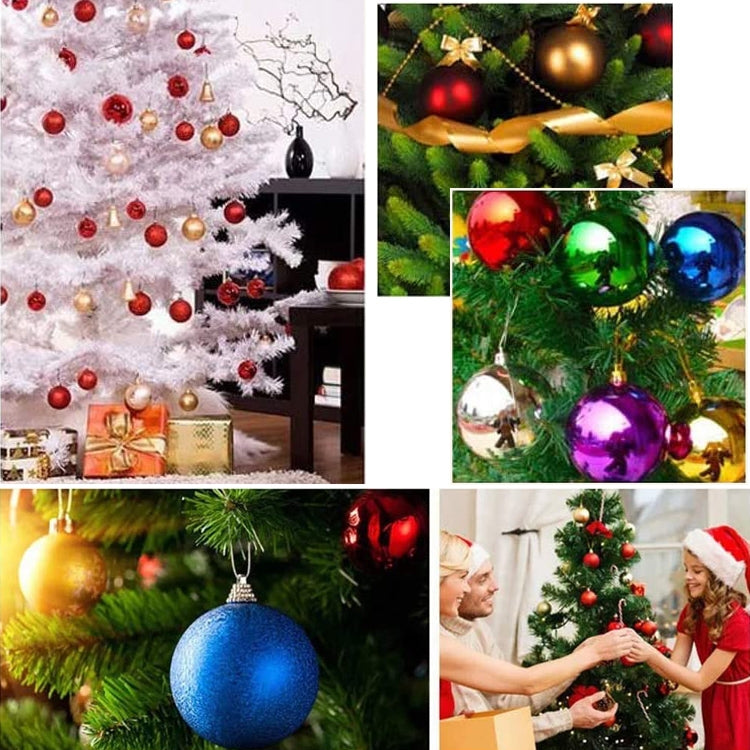 ELECTROPRIME 1 Box 3cm Home Christmas Tree Decor Ball Bauble Hanging Xmas Party Ornament Decorations(blue)