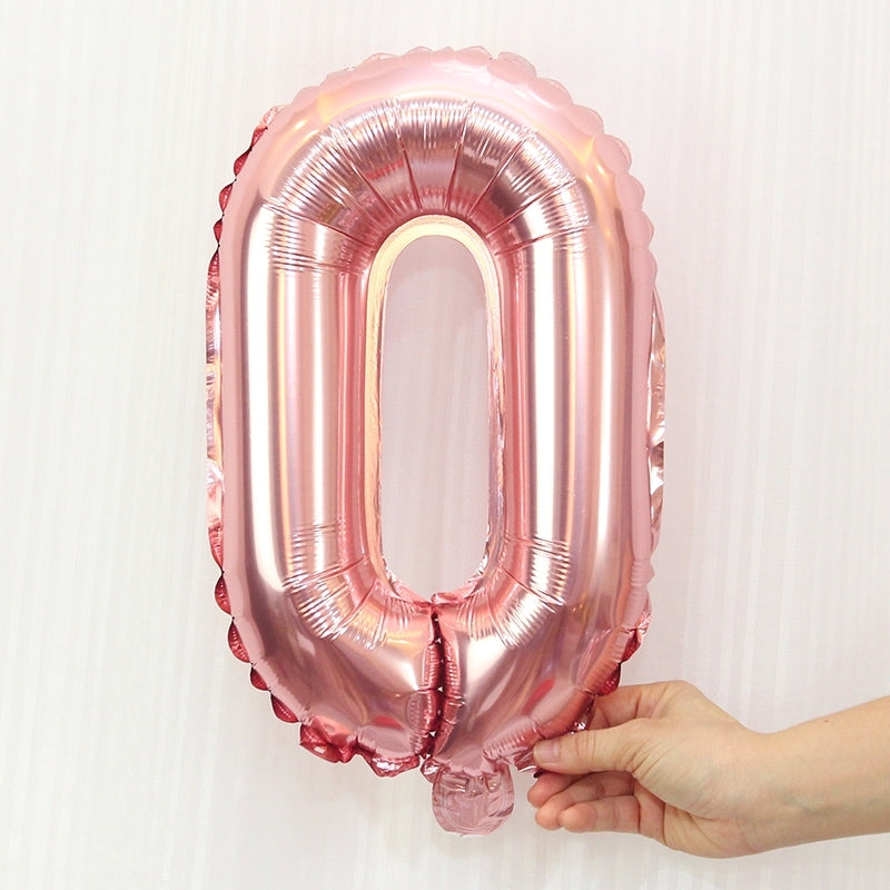 ELECTROPRIME 5 PCS 16 Inch Number Foil Balloons Happy Birthday Party Wedding Balloons