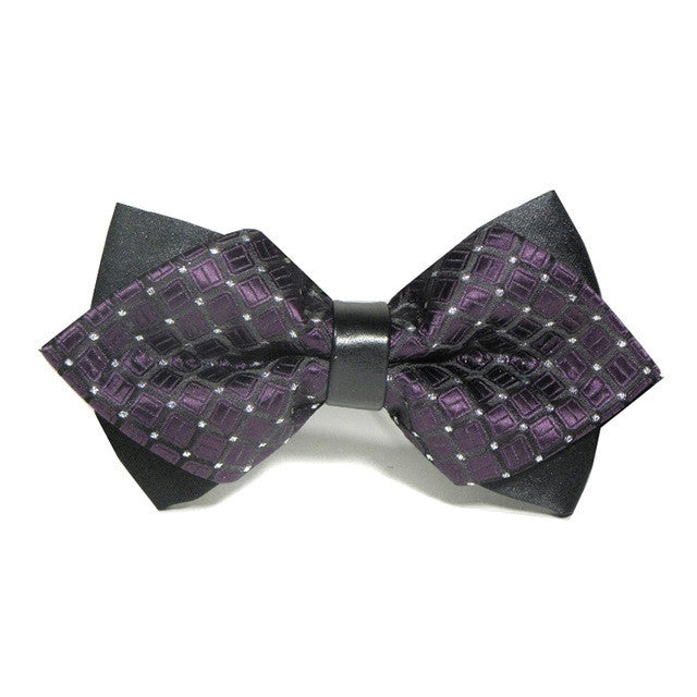 ELECTROPRIME Fashion Tuxedo Bow Wedding Party Detachable Men Tie(HLJ-A08)