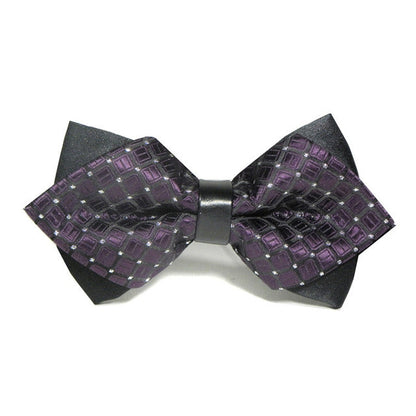 ELECTROPRIME Fashion Tuxedo Bow Wedding Party Detachable Men Tie(HLJ-A08)