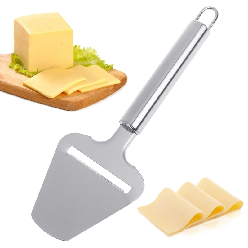 ELECTROPRIME Stainless Steel Cheese Slicer Chocolate Pizza Shovel Kitchen Cooking Accessories